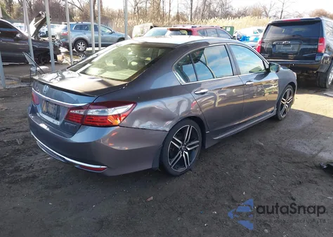2017 Honda Accord Sport from USA, damaged, VIN 1HGCR2F63HA050988